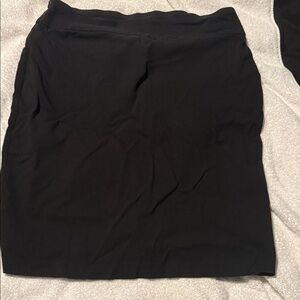 Soho Classic Black Pencil Skirt